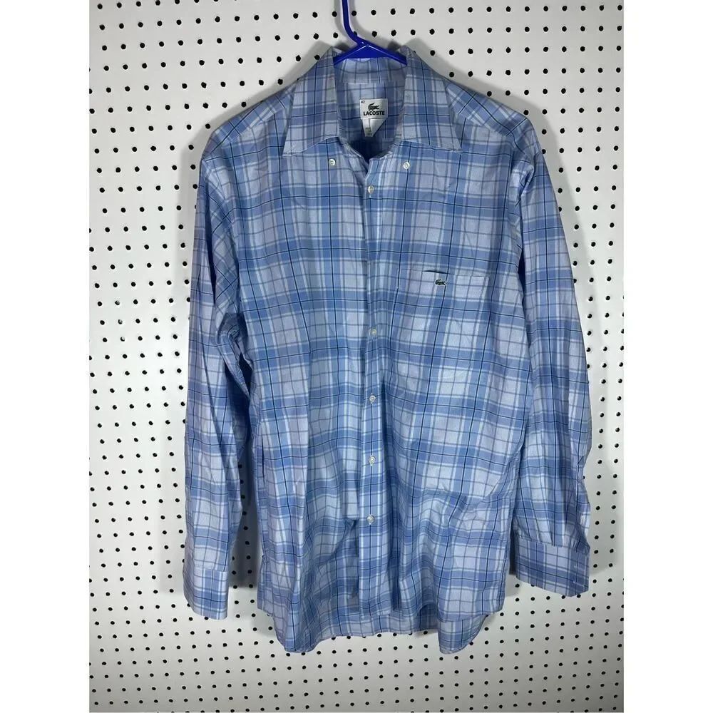 Lacoste button down shirt size L
